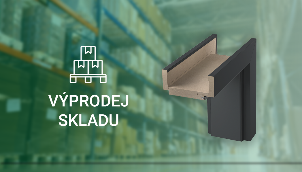 Nastavitelná zárubeň systém DIN DUO ZD4 DIN (95-120) UNI MAT PLUS | grafit 640 bezfalc DUO 080