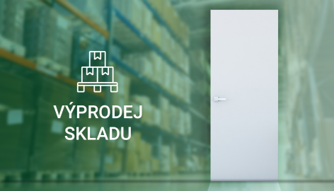 Skyté dveřní křídlo do zárubně HARMONY 2100 mm